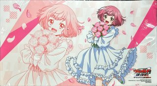 スリーブ『羽根山ウララ(花束)』53枚入り【-】{-}《サプライ》