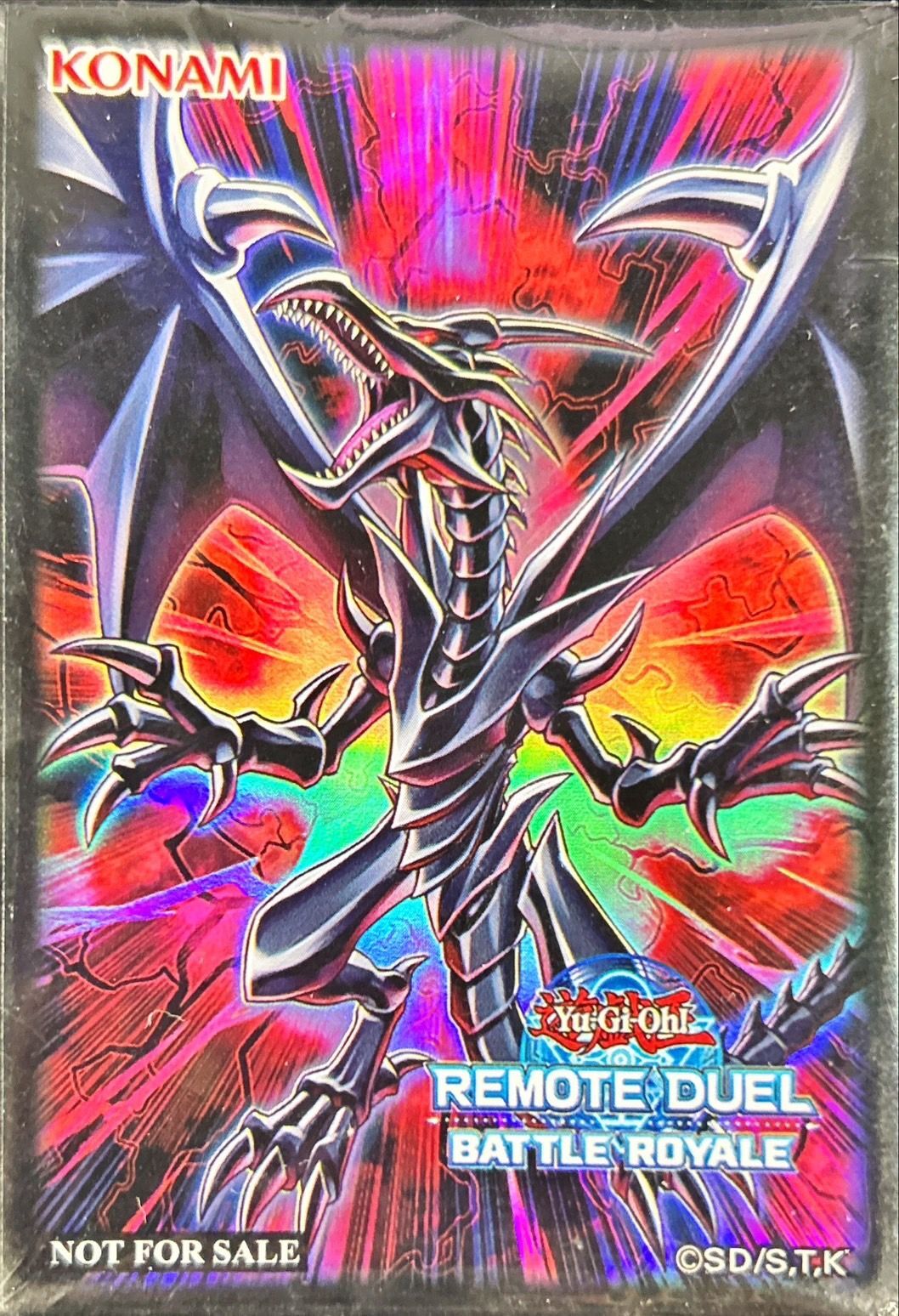 状態A-〕スリーブ『真紅眼の黒竜(REMOTEDUELBATTLEROYALE)』35枚入り