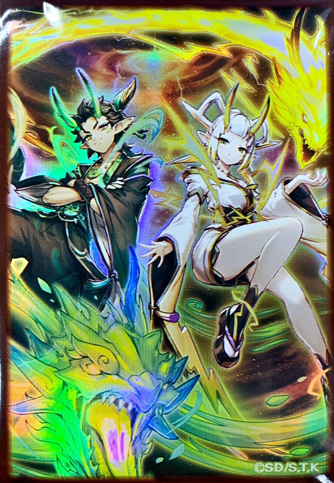 スリーブ『天雷ノ双風神シーナ(遊戯王の日)』100枚入り