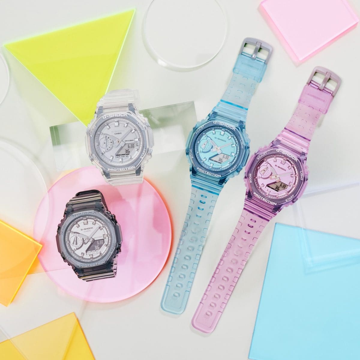 GMAS2100SK4A | Pink Analog-digital Women's Watch - G-SHOCK | CASIO