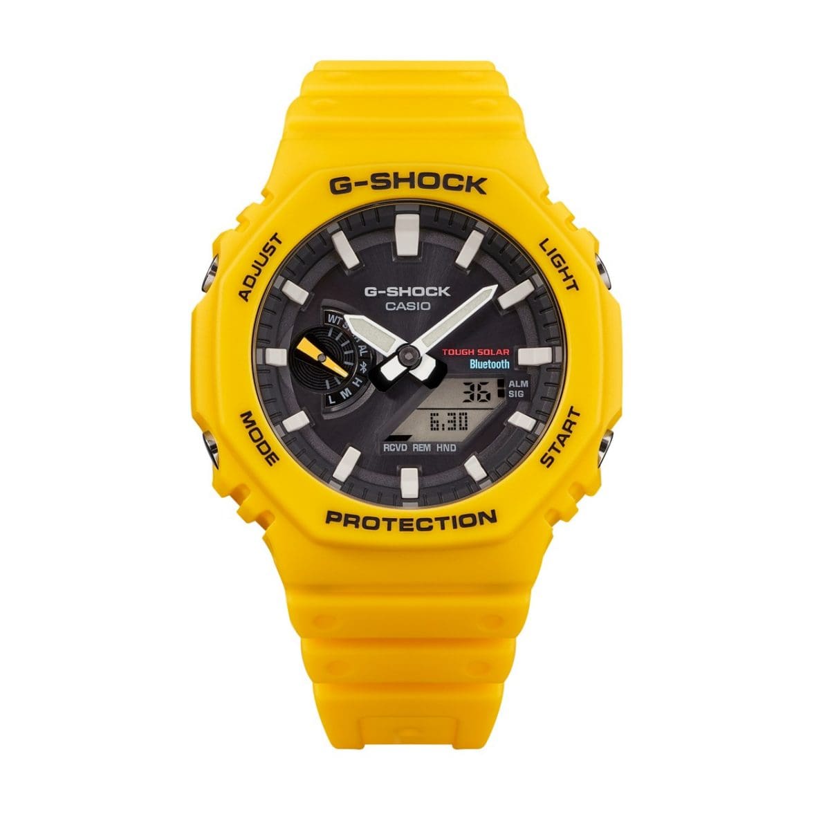 GAB2100C-9A | Yellow Analog-Digital Men's Watch - G-SHOCK | CASIO
