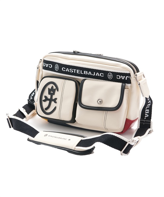 【極美品】 カステルバジャック ショルダー メッセンジャー バッグ 動物 CASTELBAJAC（カステルバジャック） 当店オリジナルモデルドライビング
