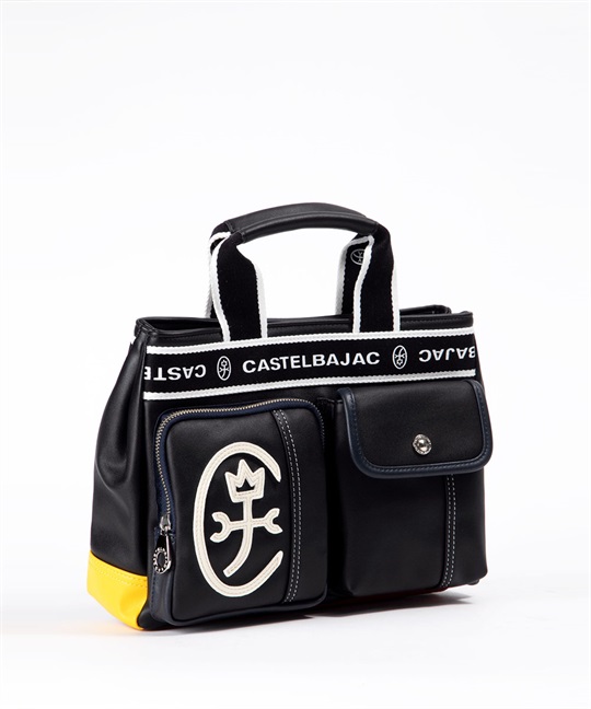 【カステルバジャック】ミニトートバッグ ドミネ ホワイト CASTELBAJAC（カステルバジャック） バッグ ミニトートバッグ メンズ