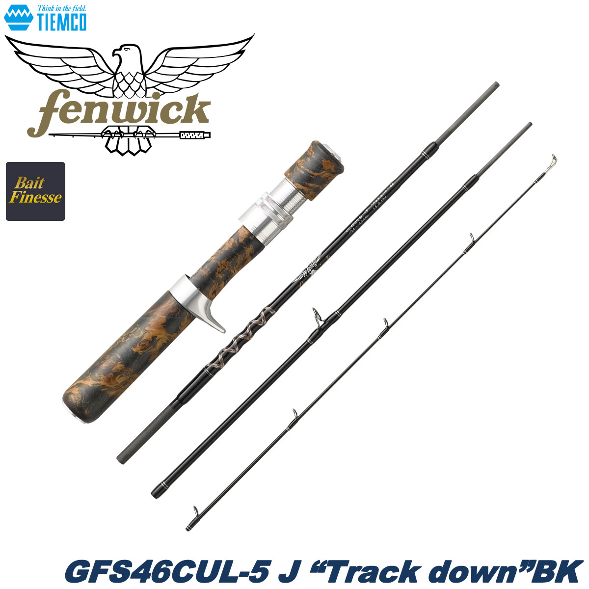 フェンウィック(fenwick) GFS46CUL-5J Track down BK(ツネミ特注