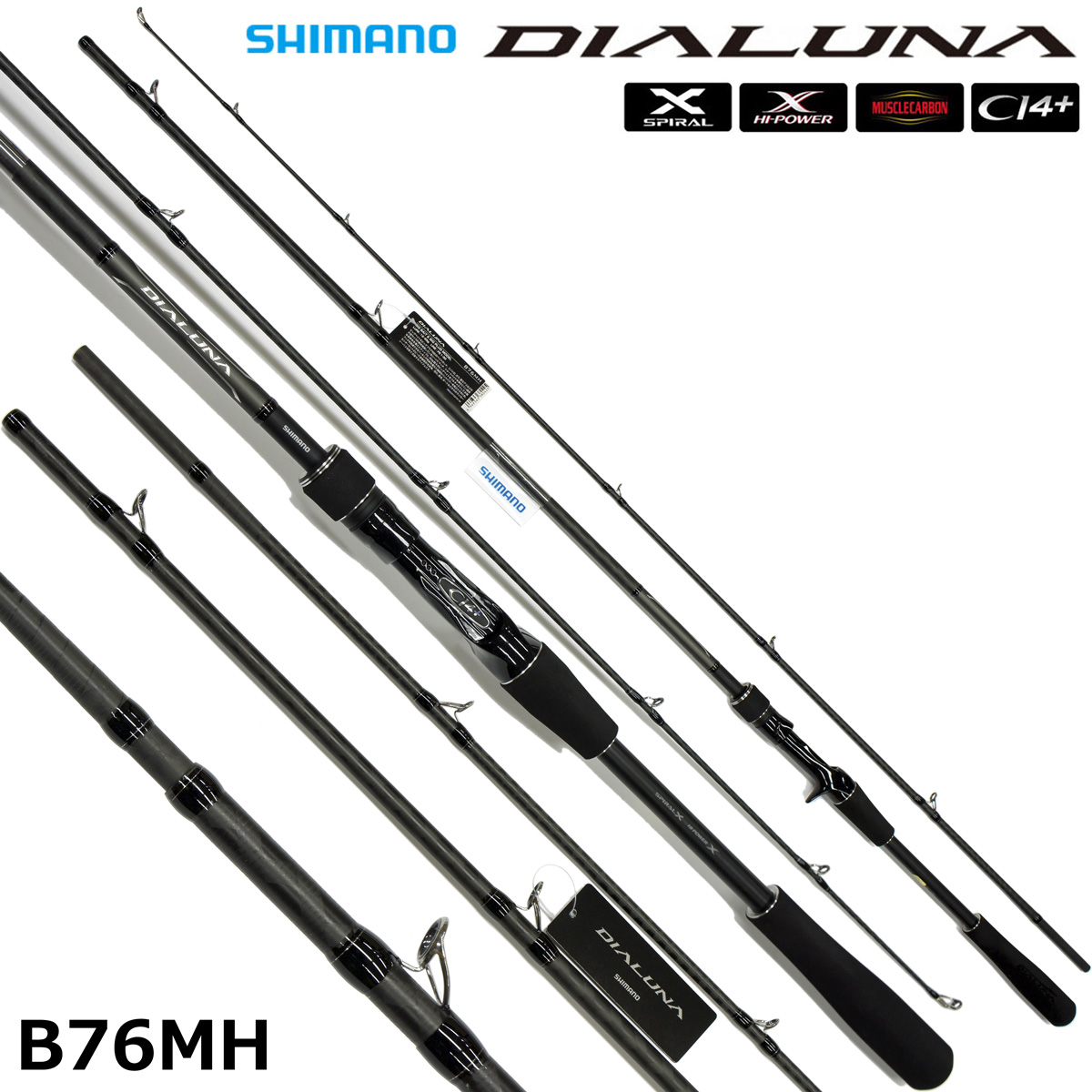 シマノ(SHIMANO) 18ディアルーナ B76MH(ベイトモデル) ディアルーナ