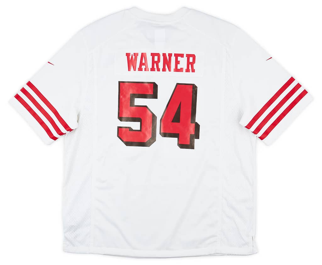 2018-23 San Francisco 49ers Warner #54 Nike Game Jersey (Away) XXL