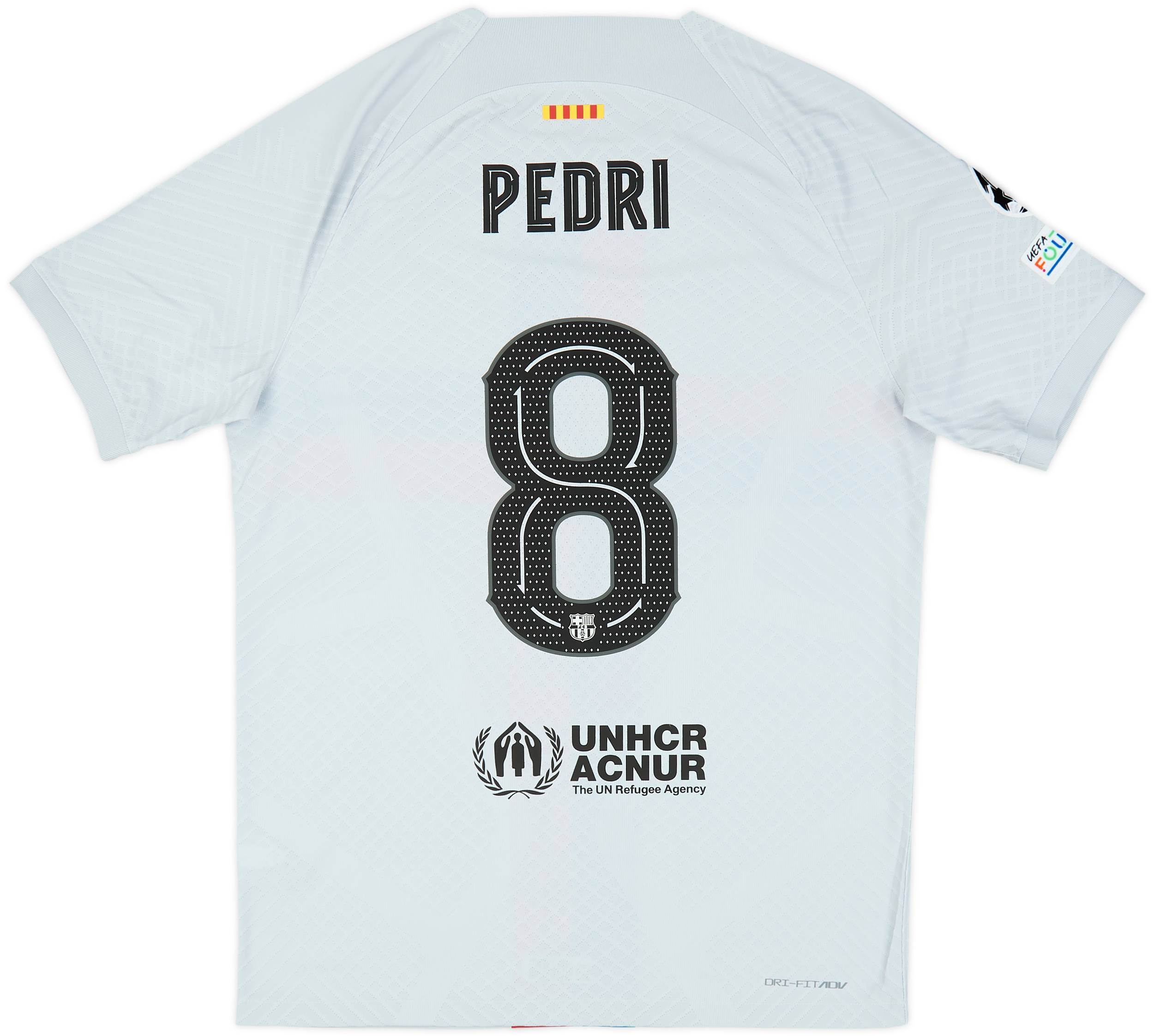 2022-23 Barcelona Authentic Third Shirt Pedri #8 - 8/10 - (M)
