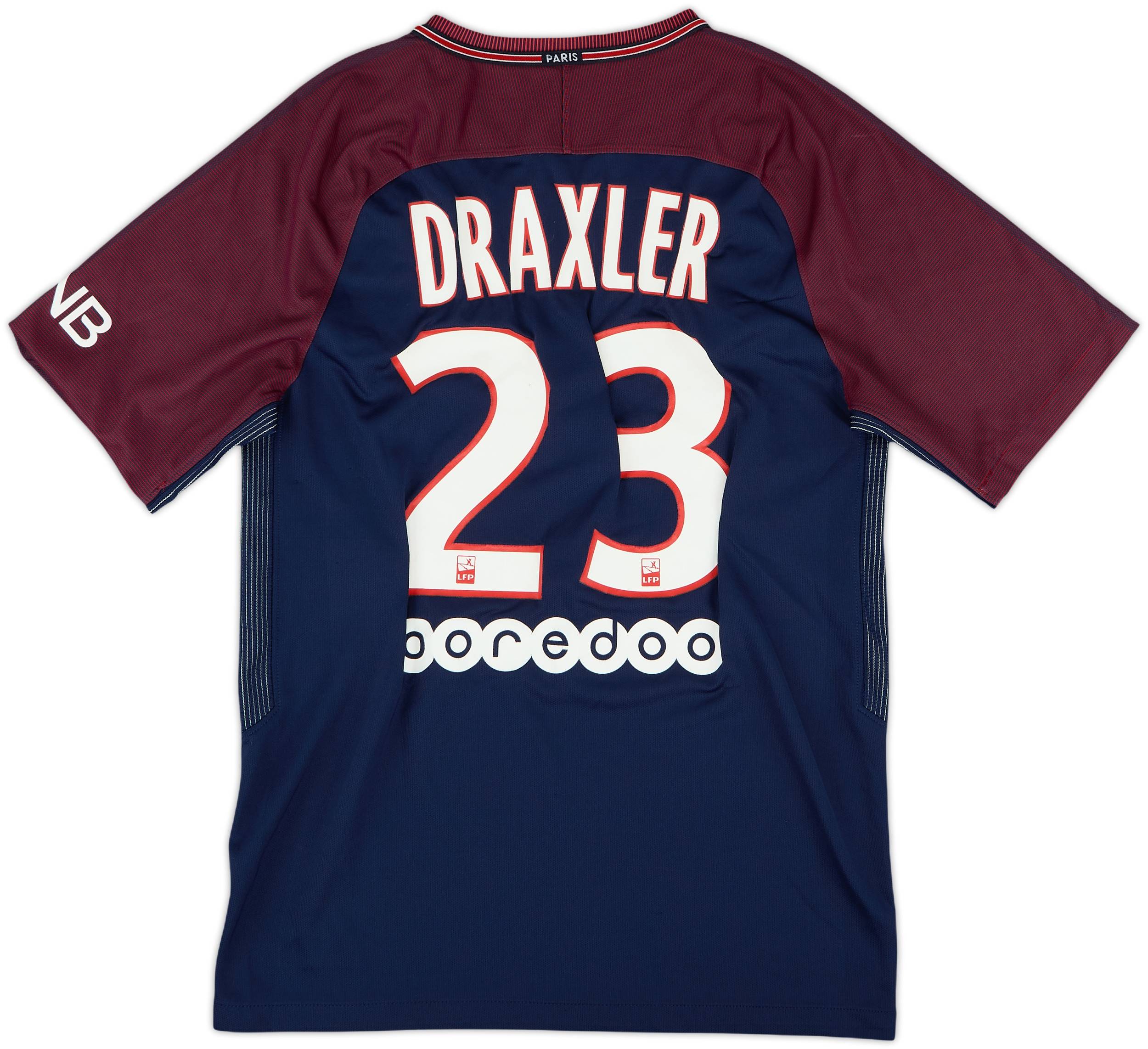 2017-18 Paris Saint-Germain Home Shirt Draxler #23 - 7/10 - (S)