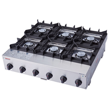 熱機器 | ガステーブルコンロ | 山岡金属工業株式会社 ｜業務用厨房