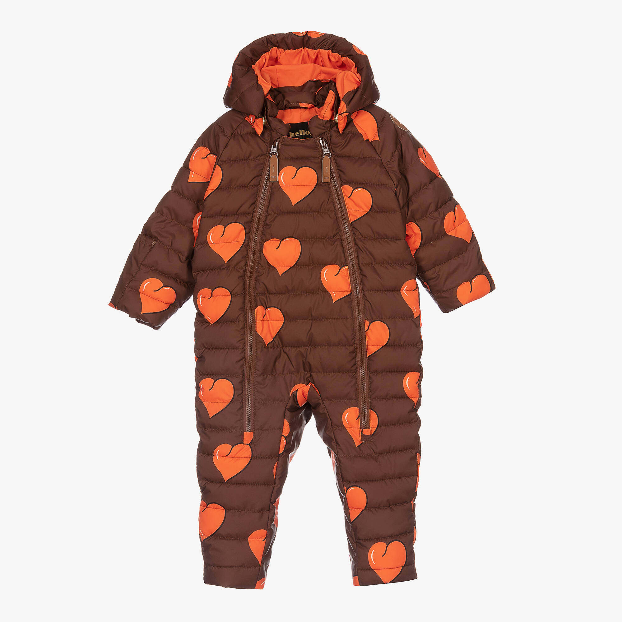 mini-rodini-brown-orange-heart