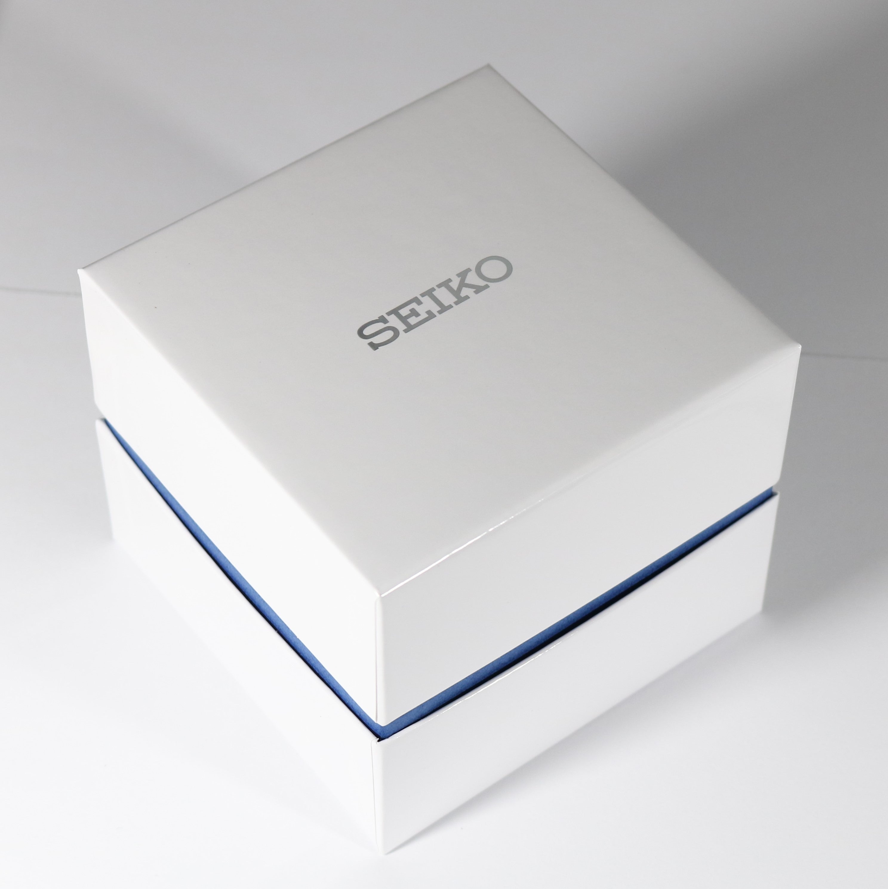 Seiko Chronograph White Dial Two Tone Stainless Steel Men's Watch