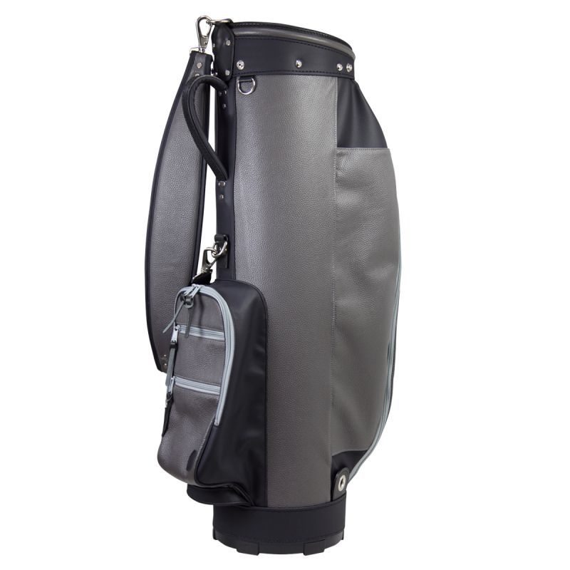 キャディバッグ ゴルフ メンズ レザー本革 人気キャディバッグ