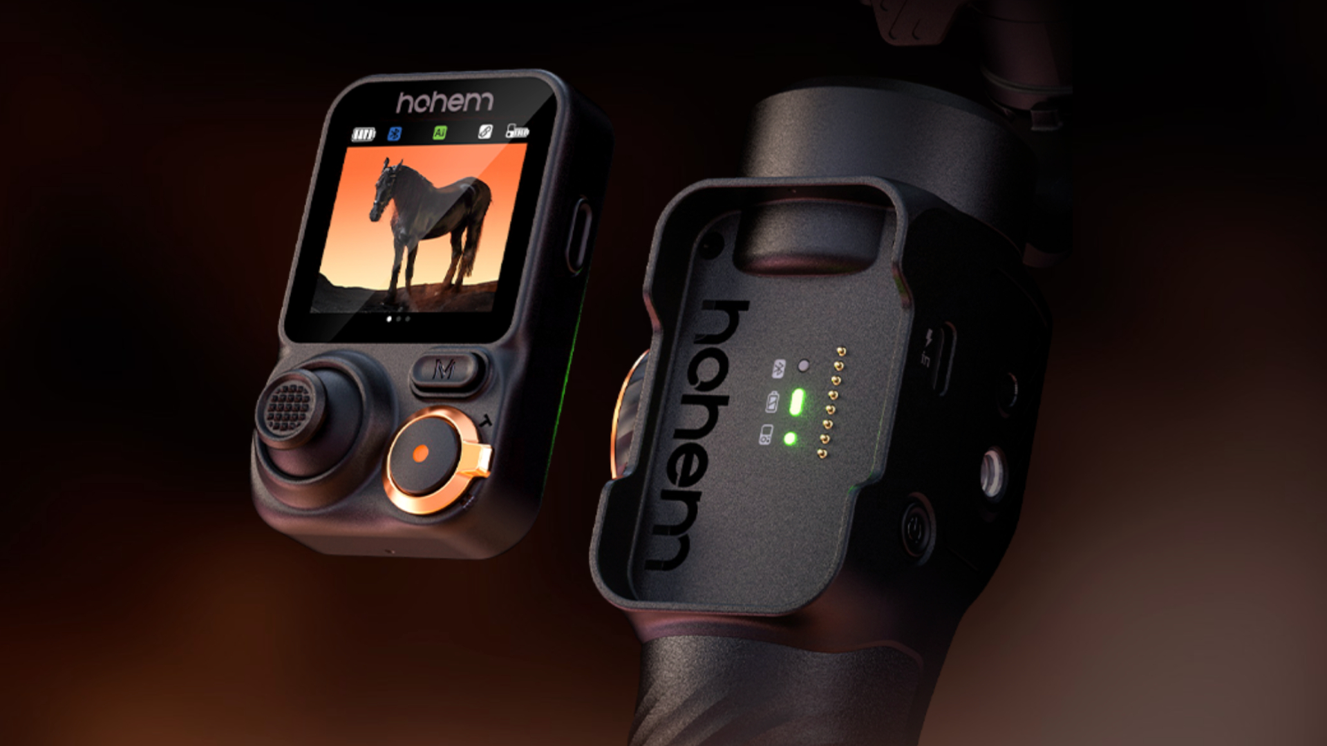 Hohem iSteady M7 AIトラッキングスマートフォン・ジンバル