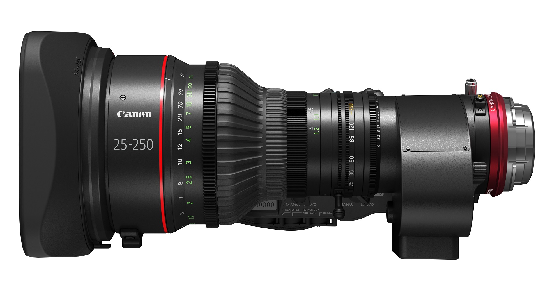 キヤノンが25-250mm 10x CINE-SERVOレンズを発表 | CineD