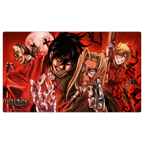 HELLSING]ラバーマット（アーカード＆インテグラ＆ウォルター＆セラス）
