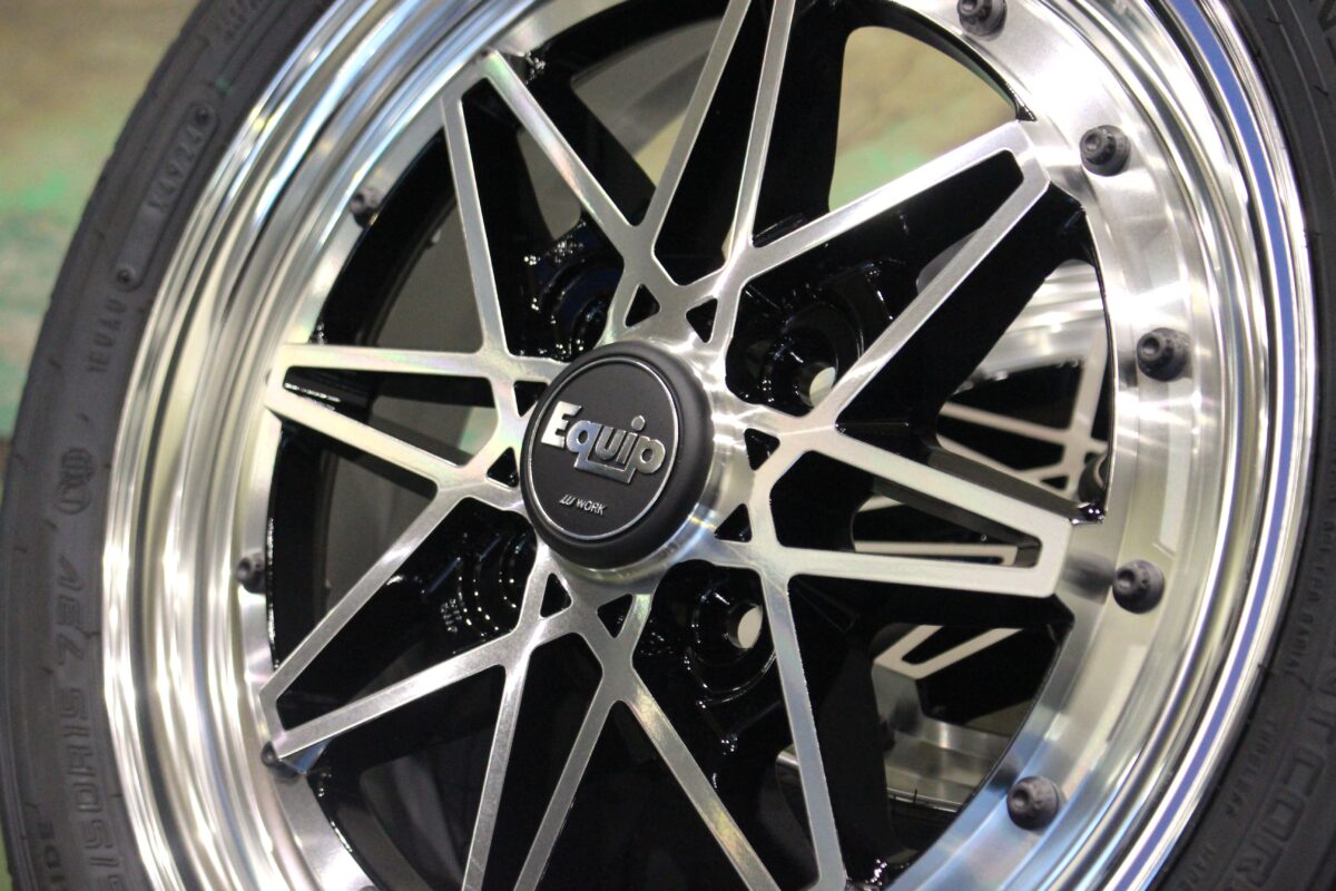 N-BOX】古き良きレースホイールを彷彿とさせるWORKの3ピースホイール