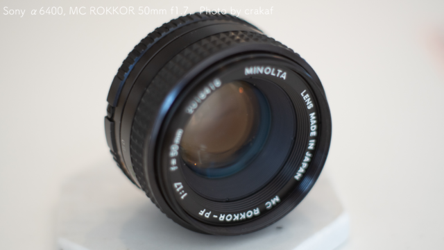 MC ROKKOR 50mm f1.7 実写レビュー - クラカフ