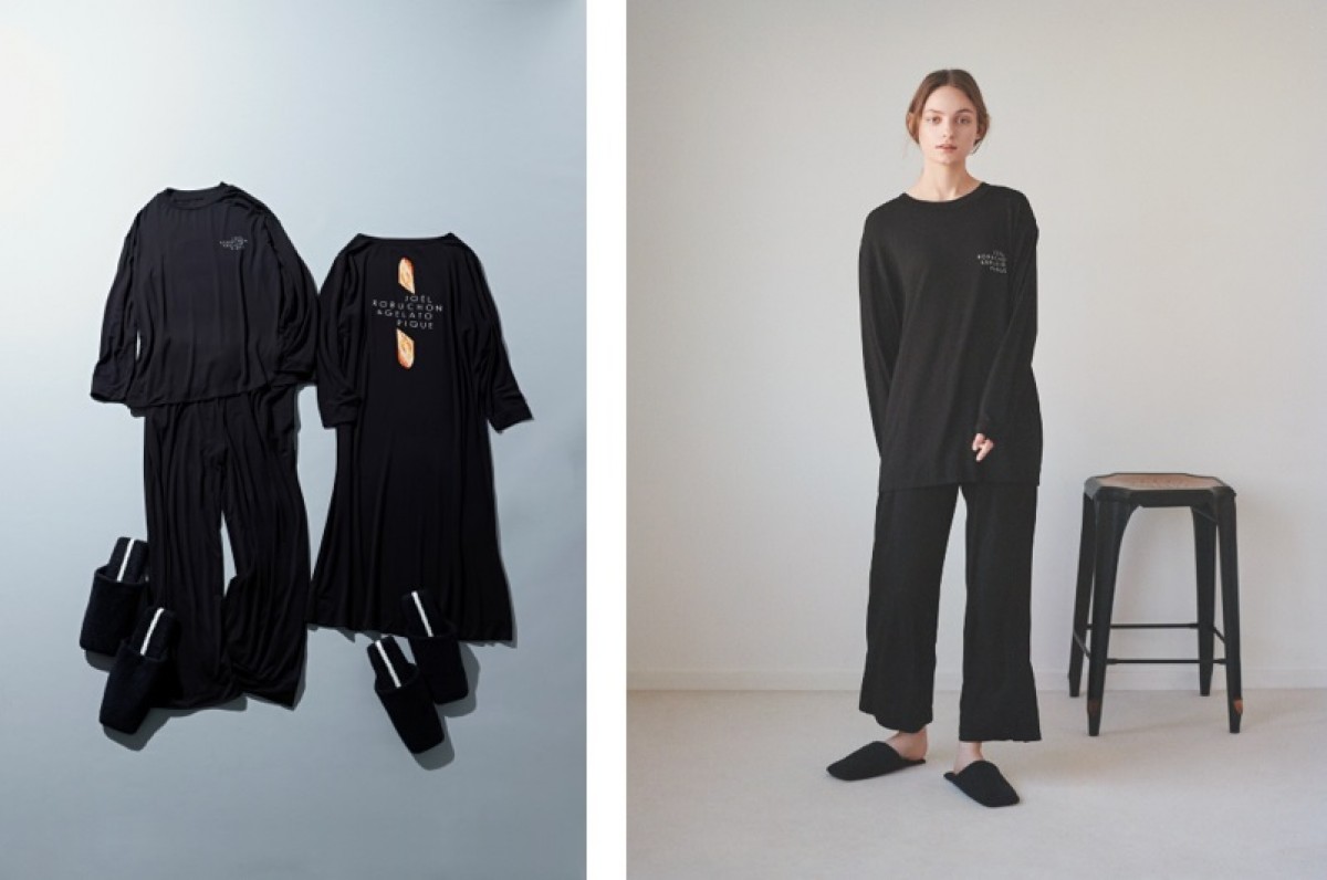 ジェラピケ」が“三ツ星フレンチ”とコラボ！ シックな“ブラック”ルーム