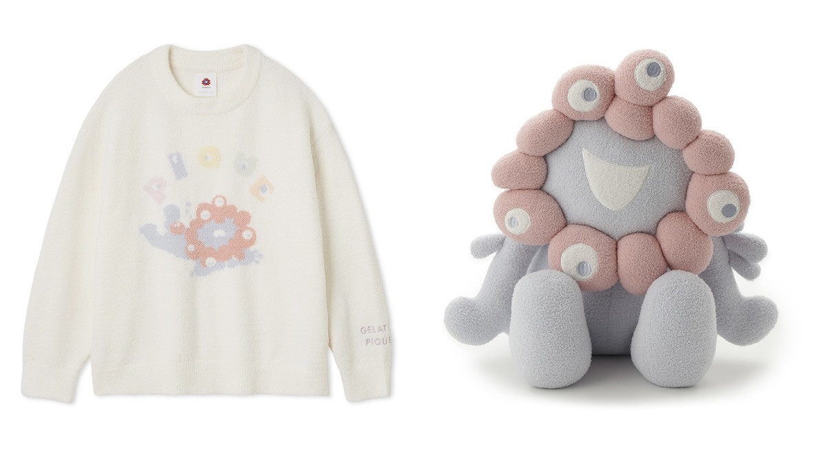 ミャクミャク×「ジェラピケ」がコラボ！ おやすみシーンに癒される