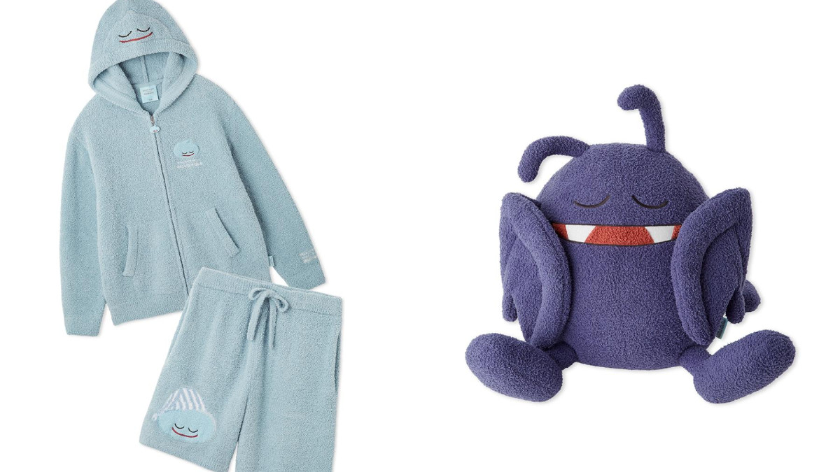 ドラゴンクエスト』×「ジェラピケ」が初コラボ！ 寝ているモンスター