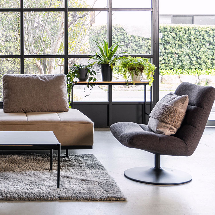 クリープ回転ソファ｜ラウンジチェア｜CRUSH CRASH PROJECT