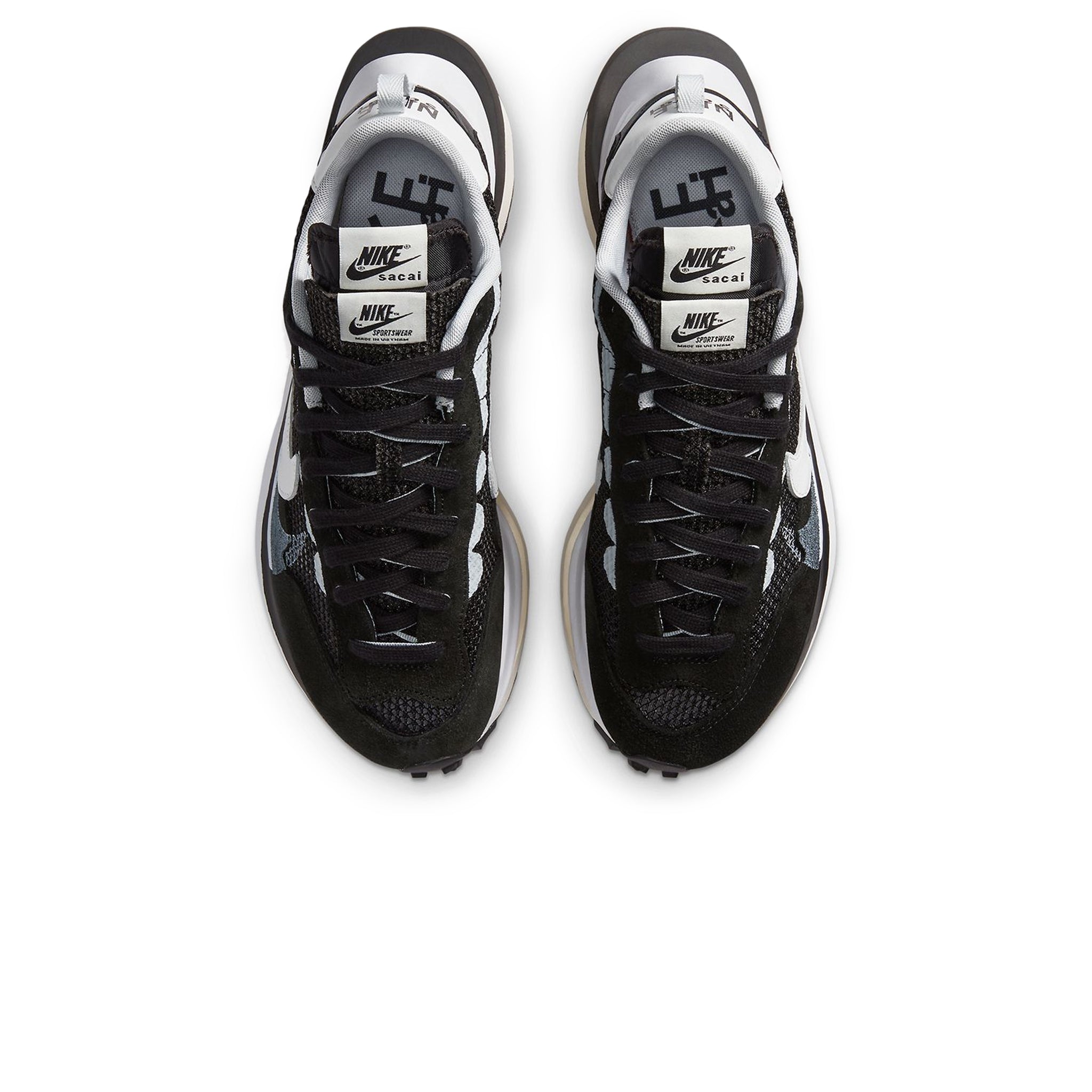 Nike x Sacai Vaporwaffle Black White | CV1363-001