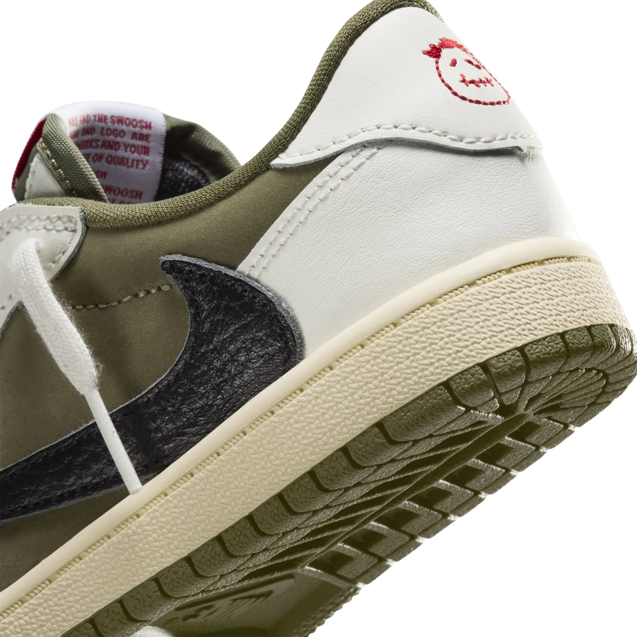 Travis Scott x Air Jordan 1 Low OG Medium Olive (PS) | DO5442-200