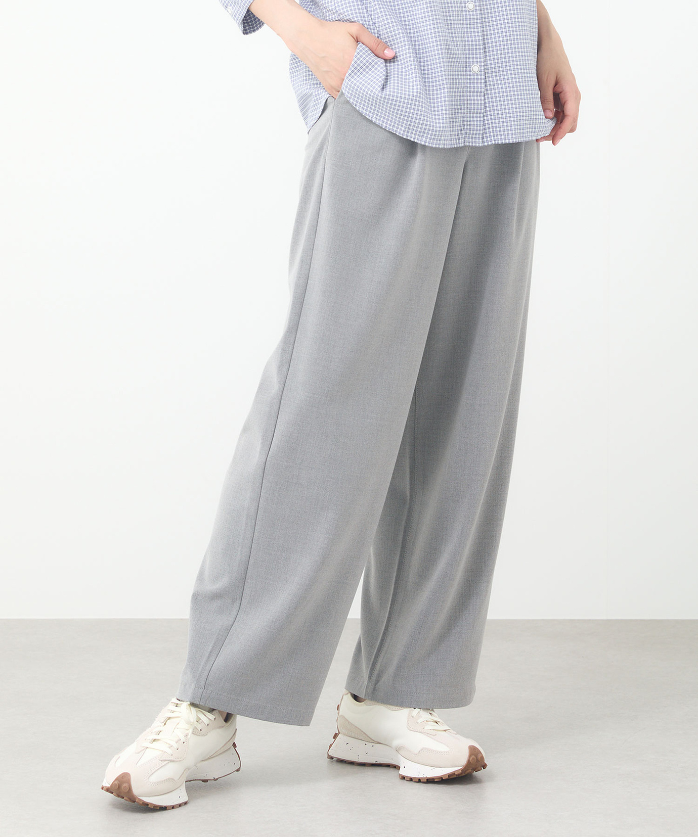 レディース セミワイド シルエット パンツ通販 [2005-55503