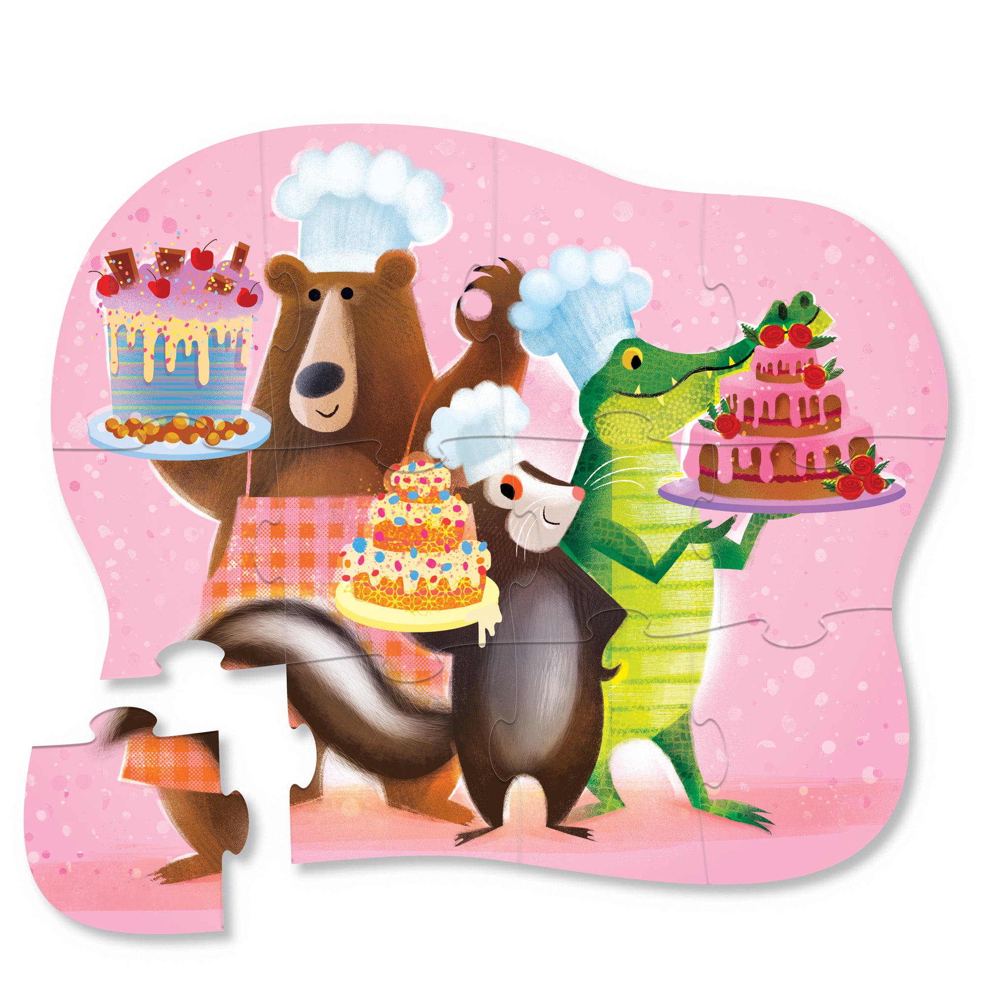 12-Piece Mini Puzzle - Sweet Treats – Crocodile Creek