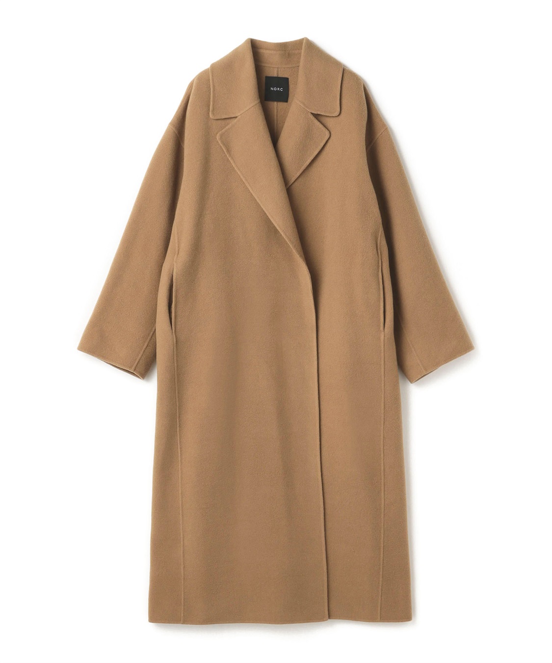 ウールメルトンロングリバーコート N.O.R.C｜クロスプラス公式通販サイト