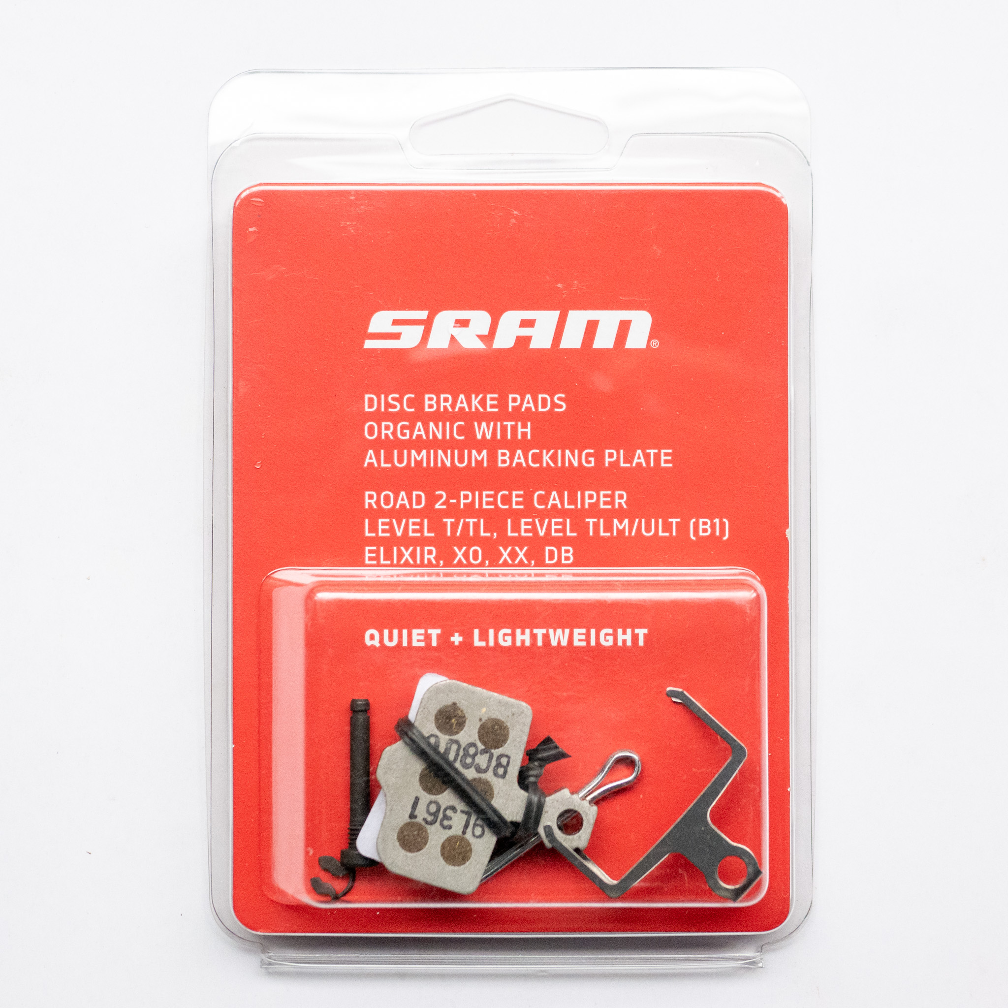 SRAM RED/FORCE eTAP AXS HRD(2ピース)用ディスクブレーキパッド
