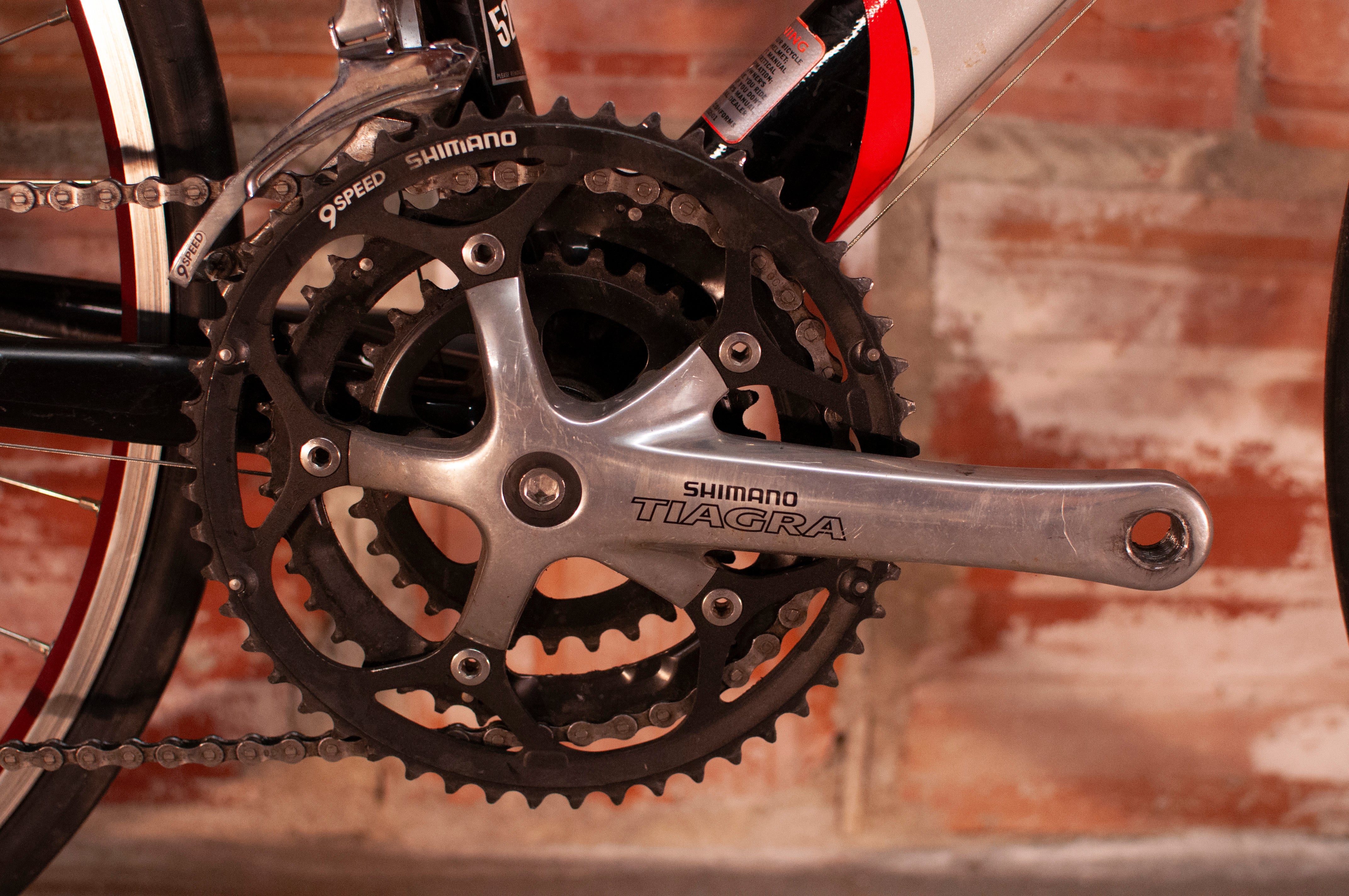 Trek Alpha Series 2000 Aluminum Road bike, black, silver & red