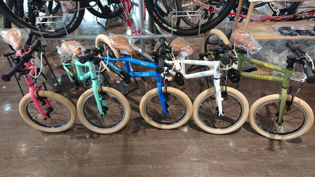 BIANCHI PIRATA 16インチ 子供車を入荷しました サイクルスポット&ル