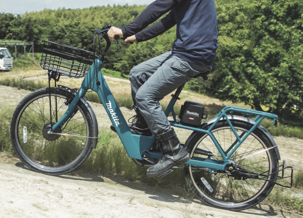 見た目に反して積載量が控えめなマキタの電動アシスト自転車「BY001GZ