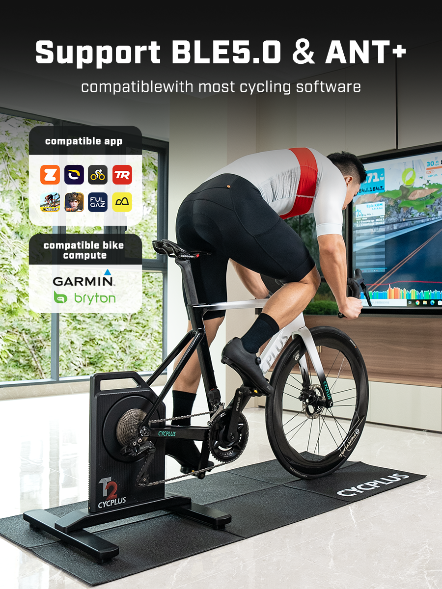 CYCPLUS T2 BLDC - モータードライブスマートトレーナー