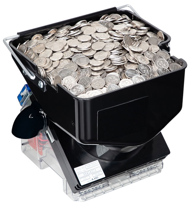 ハンディーコインカウンター［硬貨計数機］ ホームスロット | 中古