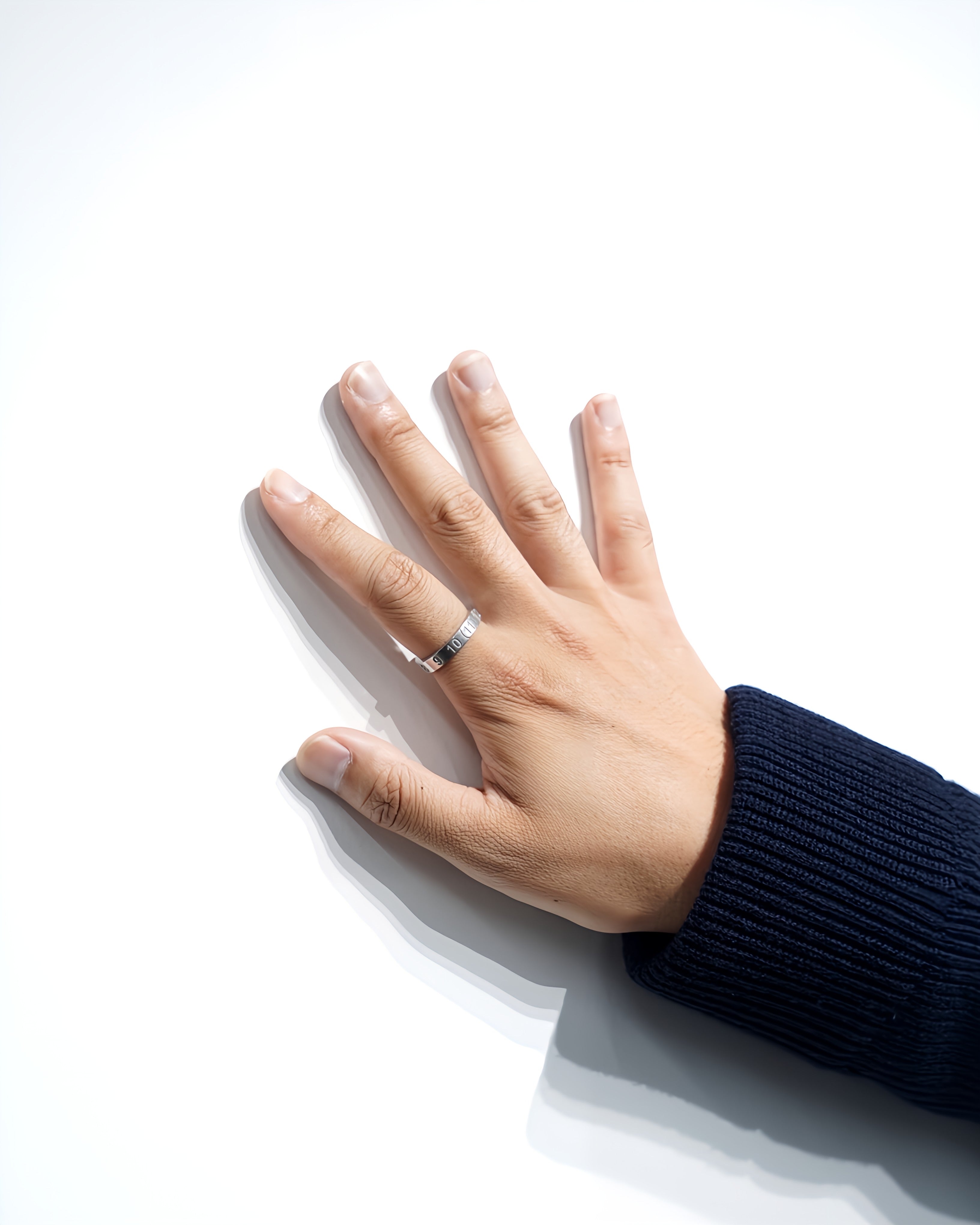 Maison Margiela-NUMBERING RING 4mm-Amanojak.