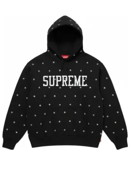 Shop Supreme Stars Studded Hooded Sweatshirt