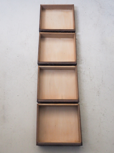 日光彫り木製 5段引き出し 小物収納 ケンホープ 鎌倉彫 ミニチェスト 木製 3段 小引き出し 整理箱 和風