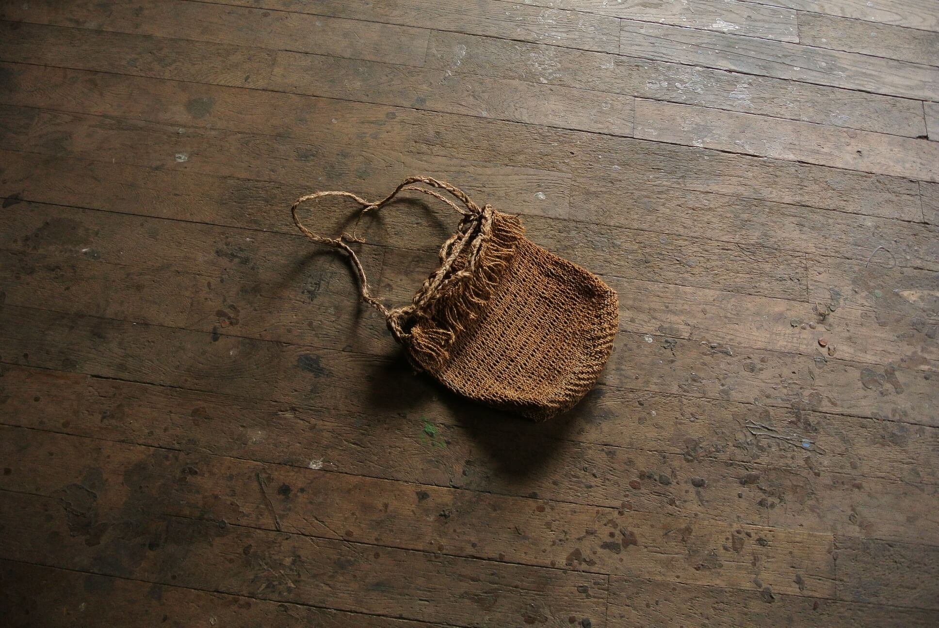 アイヌ民具 編袋 サラニプ - アンティーク雑貨・古道具の札幌