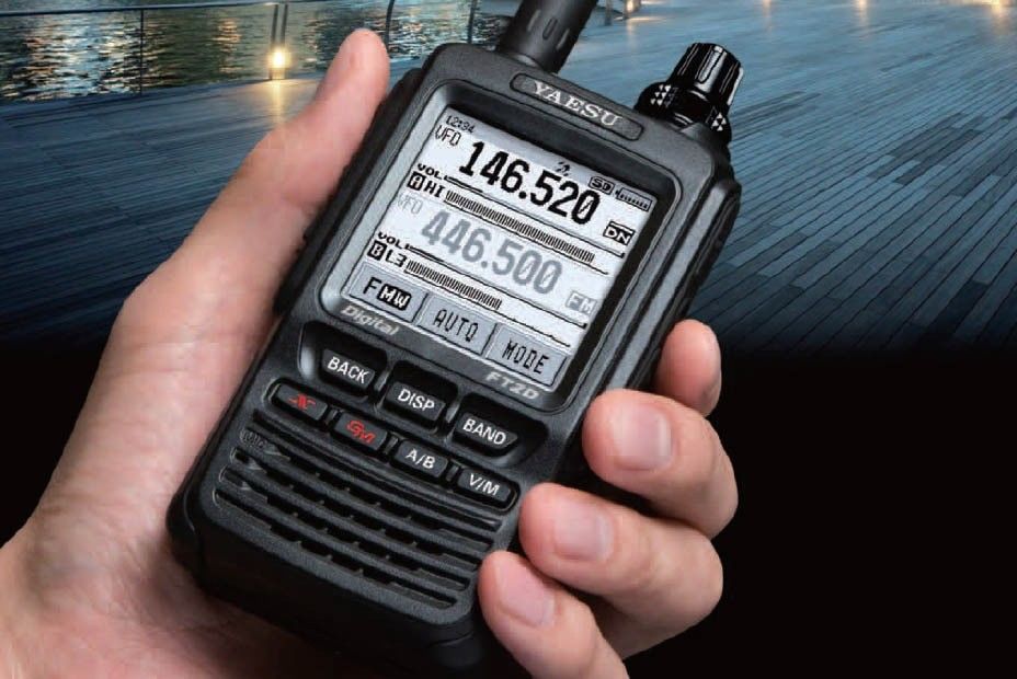 YAESU FT2DR C4FM 144/430 MHz Dual Band Digital Handheld