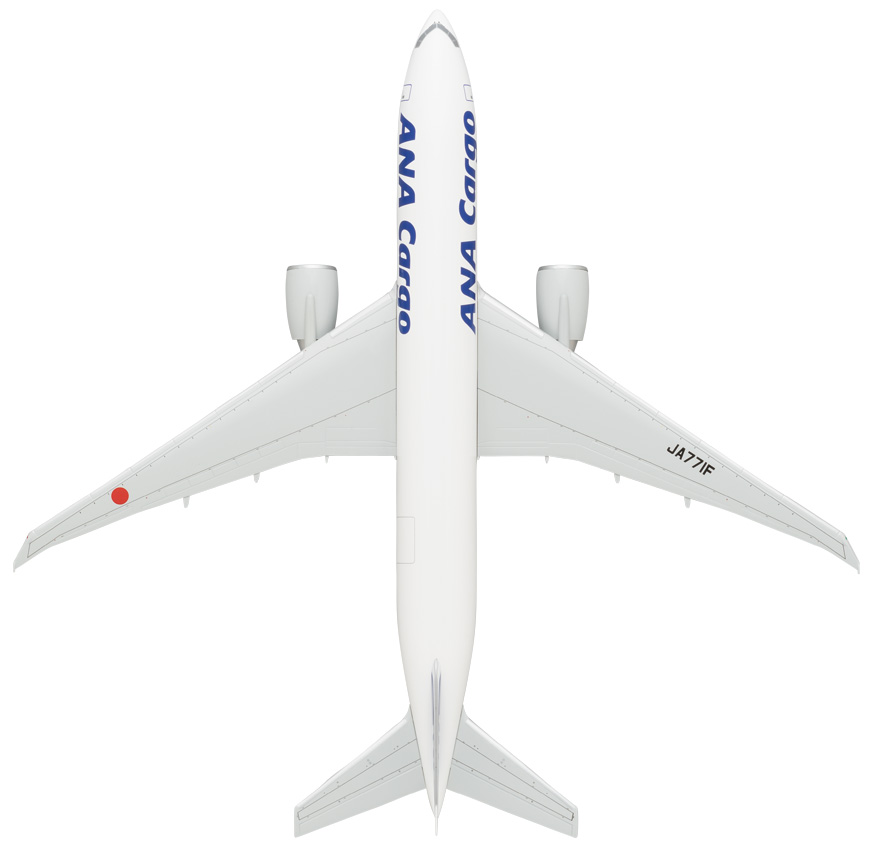 NH20141 1:200 BOEING 777F JA771F ANA CARGO スナップフィットモデル