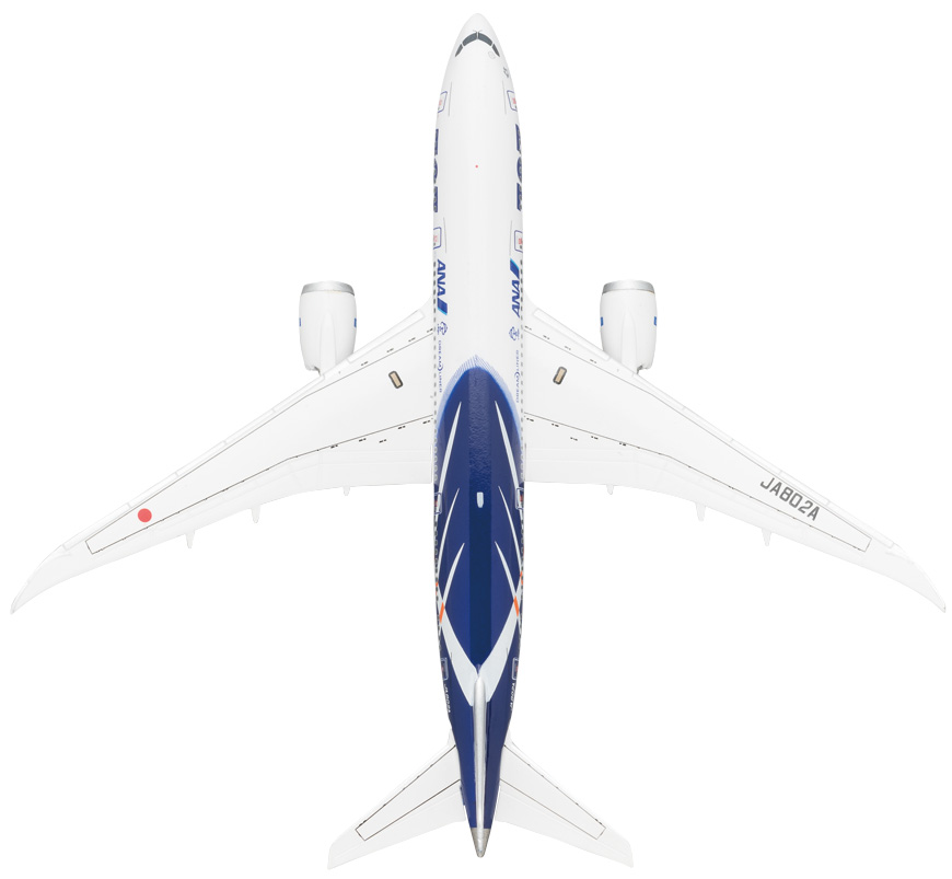 NH40114 1:400 BOEING 787-8 JA801A 特別塗装機 ABS樹脂完成品（ギア