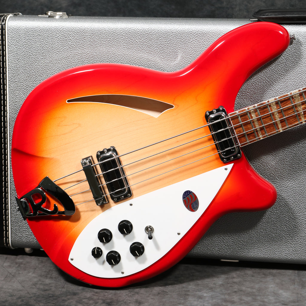 2024 Rickenbacker 4005V, Fireglo, Mint/Unplayed – Andy Baxter Bass