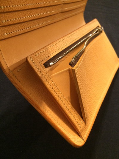 LAST CROPS （ラストクロップス） STEED 二つ折り長財布 NATURAL