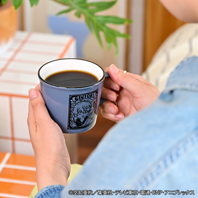 銀魂｜ホーロー風マグカップ（坂田銀時）