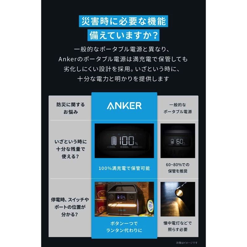 Anker 522 Portable Power Station (PowerHouse 320Wh) | ポータブル