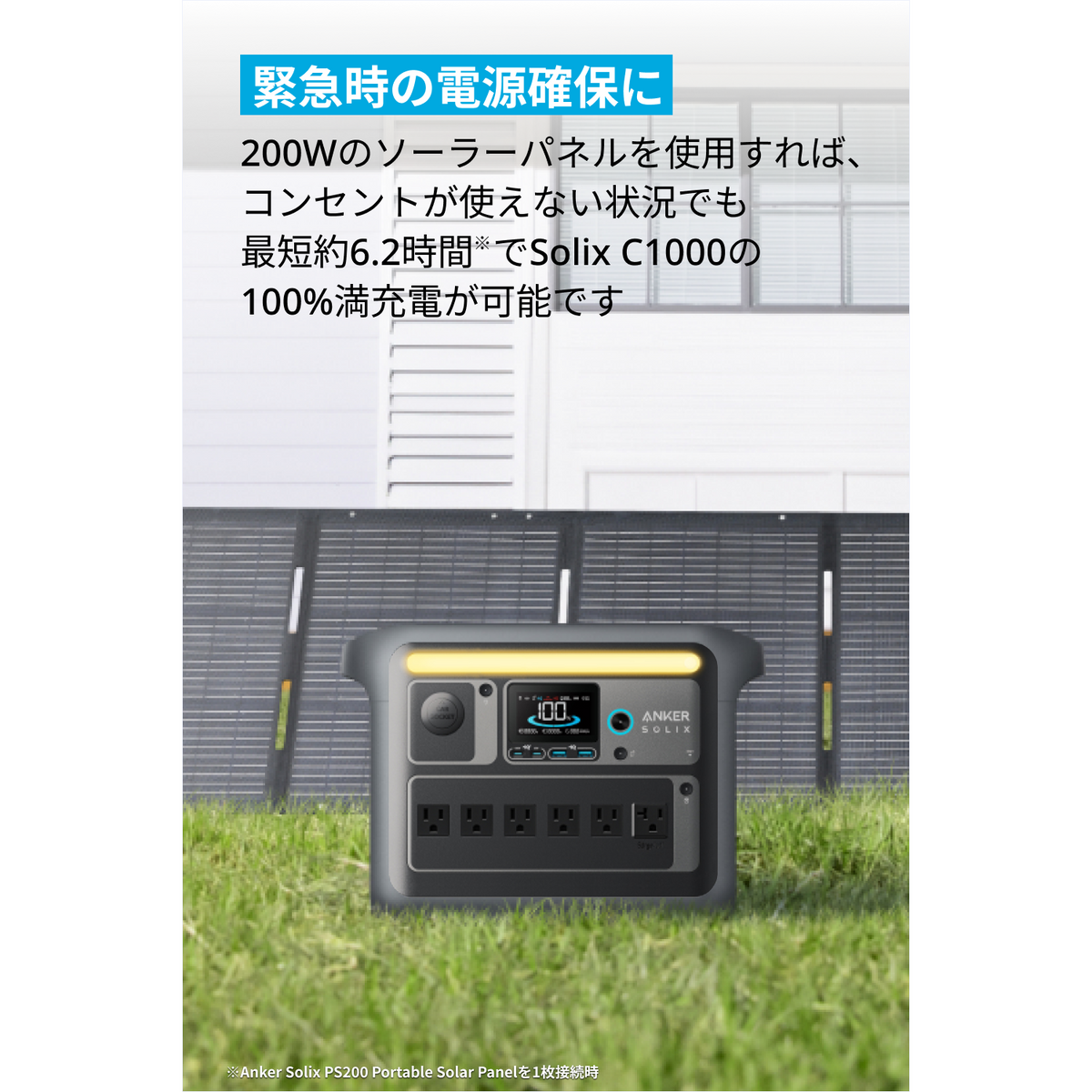 Anker Solix PS200 Portable Solar Panel | ソーラーパネルの製品情報