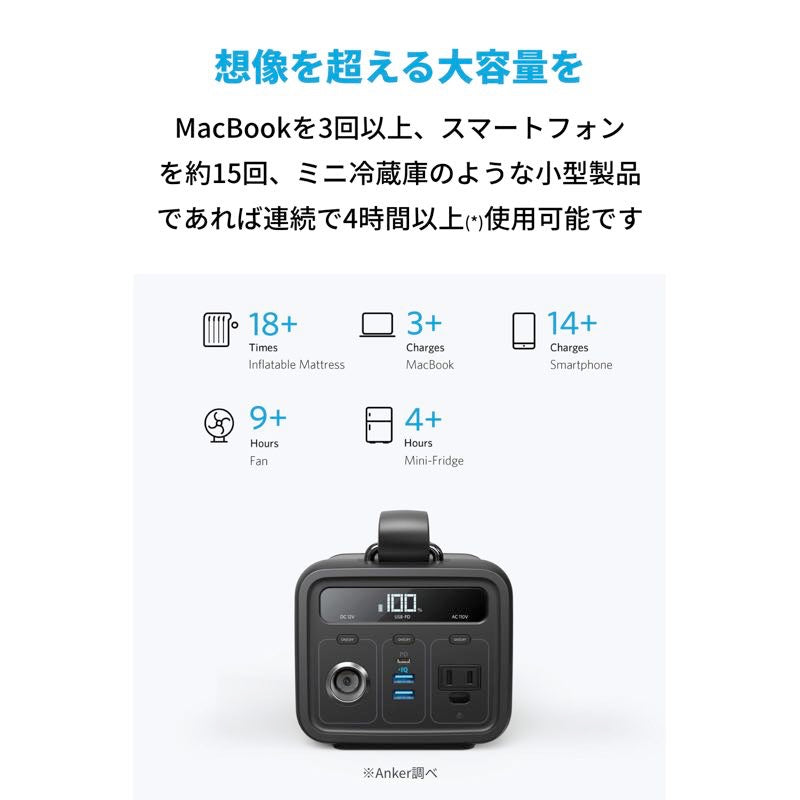 Anker PowerHouse 200｜ポータブル電源の製品情報 | Anker Japan 公式