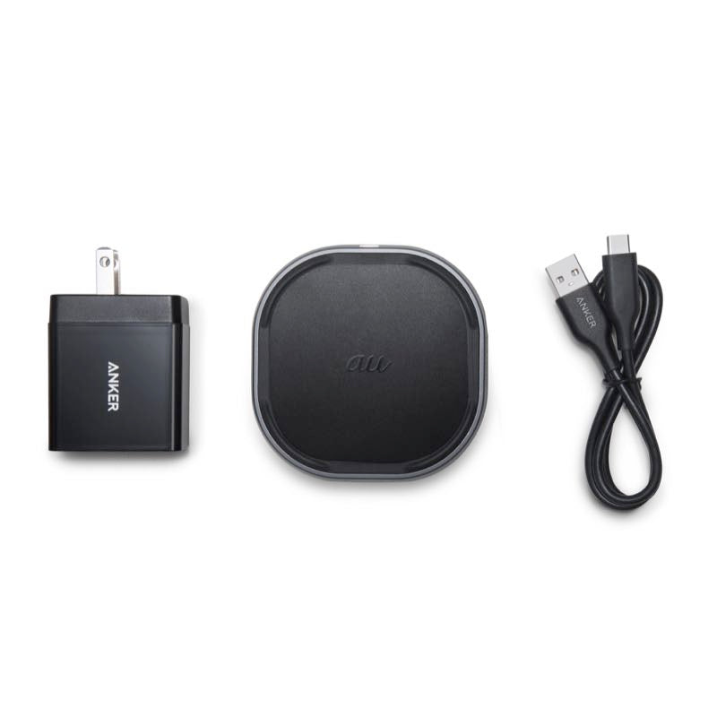 au+1 collection] PowerWave 15 Pad｜Qi対応ワイヤレス充電器の製品